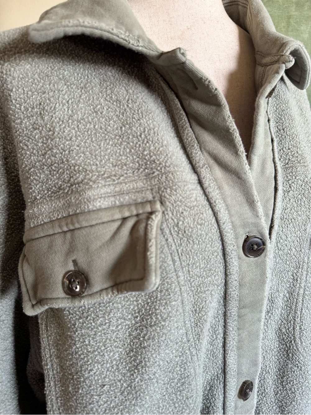 Free People Ruby Jacket in Stone Size Medium - Picture 4 of 7